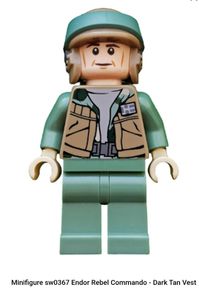 Lego Star Wars sw0367 Endor Rebel Commando