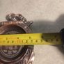 New York City Ashtray Statue of Liberty, World Trade Center, Empire State metal and copper effect could used as wall hanging decor. is 6 inches Image 3