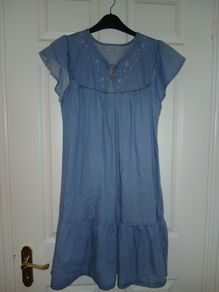 denim dress sainsbury TU age 13