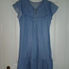 denim dress sainsbury TU age 13