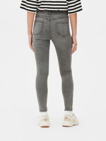 BNWT Only Rain skinny regular waist stretchy grey denim jeans size M/30 UK10 EU38 Postage included
