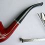 Vintage Smoking Pipe and Smoking Pipe Cleaner 3 in 1 Portable Cleaning Tool Pick Metal Spoon Reamers Smoking Accessories