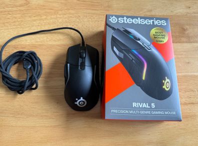 STEELSERIES Rival 5 RGB Optical Gaming Mouse