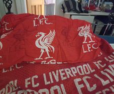 Double liverpool duvet set