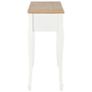 Dressing Console Table with 3 Drawers White Image 5