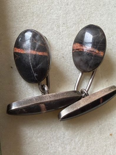 Sterling silver cufflinks