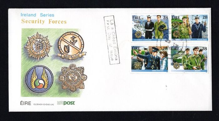 Collection 1988 Ireland Commemorative Stamps An Post First Day Cover (FDC). Collection of 12 covers.
