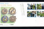 1988 Ireland Security Forces (An Garda Siochana, Army, Navy &amp; Air Corps and Reservists) Commemorative Stamps First Day Cover (FDC) with Thurles Steele Cancel