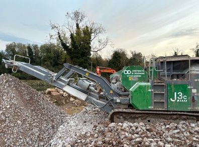 Crusher hire  concrete crusher rock crusher
