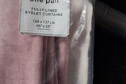 curtains...blush pink