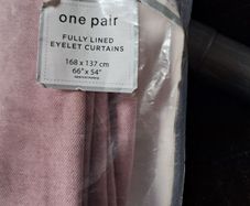 curtains...blush pink