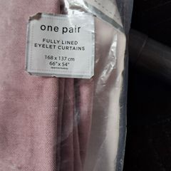 curtains...blush pink