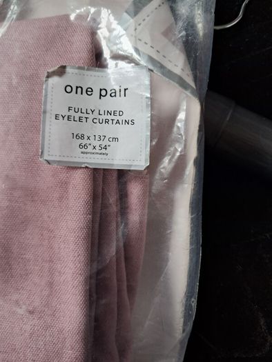curtains...blush pink