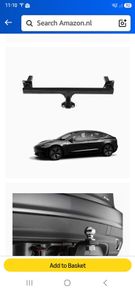 Tesla model 3 Tow Bar