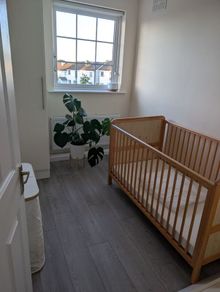 wood cot