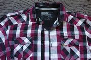Checked Men's Shirt.  Size L