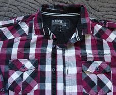 Checked Men's Shirt.  Size L
