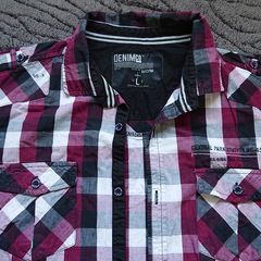 Checked Men's Shirt.  Size L