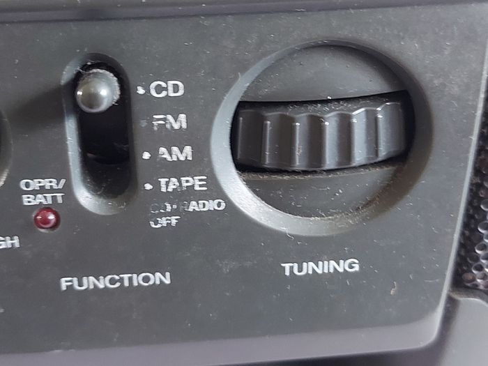 SONY CD Radio Cassette-Corder, Model No. CFD-V24, All working fine and in very good condition for its age
