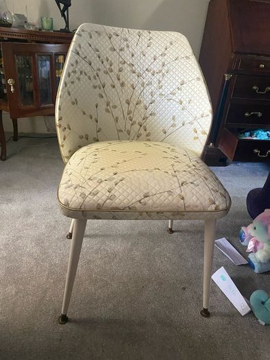 1960s vintage bedroom set locker and chair