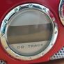 Bench Portable CD Player with Radio, Model KH222, Red, in new condition and working great Image 5