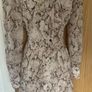 Karen Millen Beige Pink Snake Print Pleated Mini Dress BNWT UK 14 RRP 230 Image 9