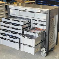 Manarola 12 Drawer Tool Box - Fully Loaded With Tools