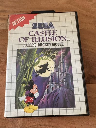 Sega Master System console and games Sonic