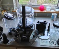 YASHE 1300W Food Processor. 11-in-1, Complete.