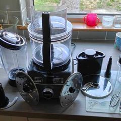 YASHE 1300W Food Processor. 11-in-1, Complete.