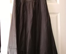 Vintage Reale Leather Skirt