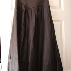 Vintage Reale Leather Skirt