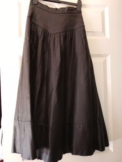 Vintage Reale Leather Skirt