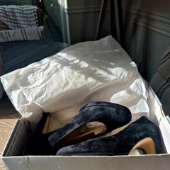 Black Suede Gabor heels Size 36.5