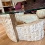 2 x Stone coffee tables Image 4