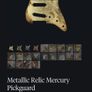 Fender stratocaster Pickguard Franchin Metallic Relic Mercury Pickguard HSH electric guitar parts accessories Image 2