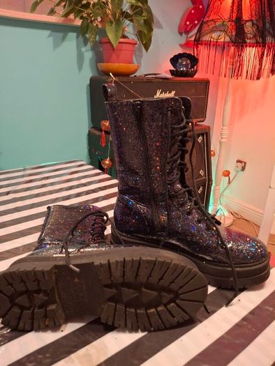 2 pairs of Customised doc style boots