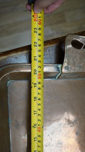 Arts & Crafts Copper Serving Tray