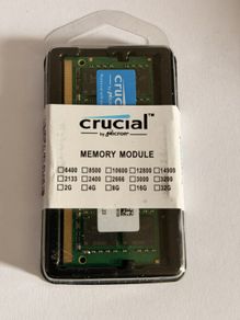 New: 8GB SODIMM DDR4 Memory Module, Crucial