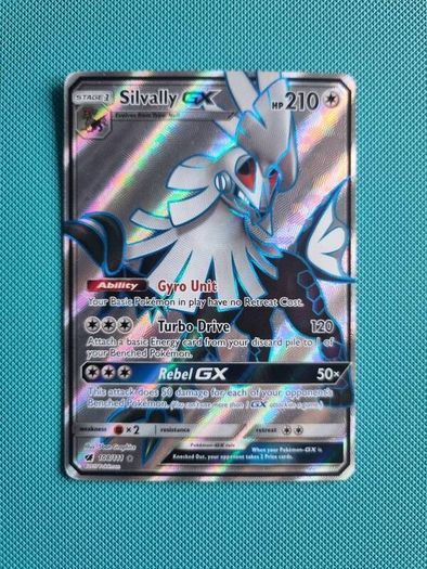 Silvally Shiny GX (108/111) Pokemon Card from the Crimson Invasion