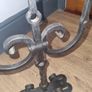 Handmade Cast Iron Candelabra Image 2