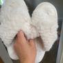 Bridal/cream Slippers Image 2
