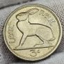 Ireland 1964 3d Threepence Beautiful Lustrous Uncirculated Image 2