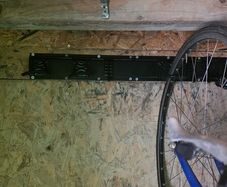 Shed/Garage Bike storage rack