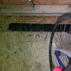Shed/Garage Bike storage rack