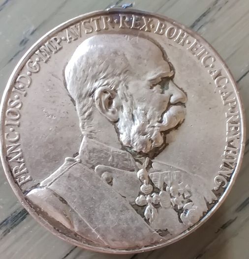 Austria Imperial Medal Emperor Franz Joseph I Crown Jubilee 1898