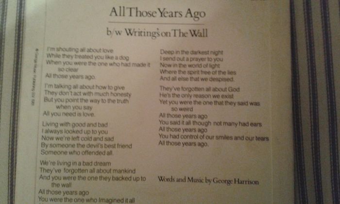 George Harrison - Single.