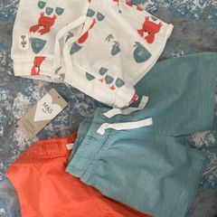 Mark and Spencer new shorts 6-9m