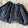 Girls gorgeous navy tulle tutu skirt H&M 6 7 8 Image 2