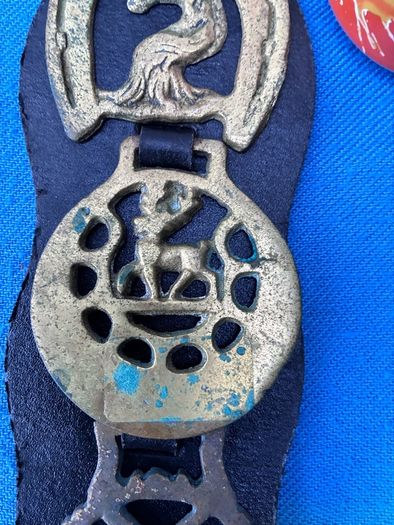 Vintage horse brasses